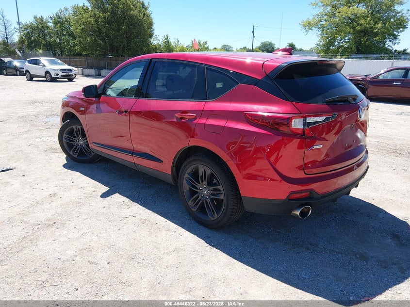 2021 Acura Rdx VIN 5J8TC2H63ML024145 IAAI salvage auction — LEFT SIDE, Salvage (Illinois), sold $14,500 on 2026-07-28 (photo 3)