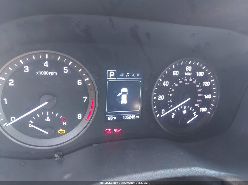 2018 Hyundai Tucson VIN KM8J23A44JU607185 IAAI salvage auction — Burn Interior, Salvage Title, sold $1,050 on 2026-07-28 (photo 7)