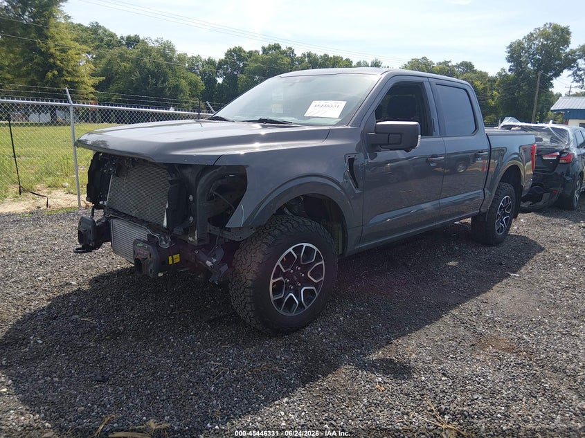 2021 Ford F-150 VIN 1FTFW1E81MFA07071 IAAI salvage auction — FRONT END, Salvage (South Carolina), sold $11,200 on 2026-07-22 (photo 2)