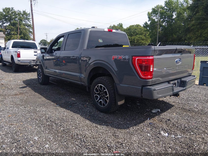 2021 Ford F-150 VIN 1FTFW1E81MFA07071 IAAI salvage auction — FRONT END, Salvage (South Carolina), sold $11,200 on 2026-07-22 (photo 3)