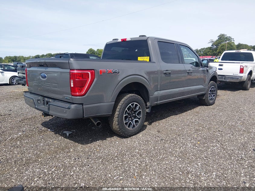 2021 Ford F-150 VIN 1FTFW1E81MFA07071 IAAI salvage auction — FRONT END, Salvage (South Carolina), sold $11,200 on 2026-07-22 (photo 4)