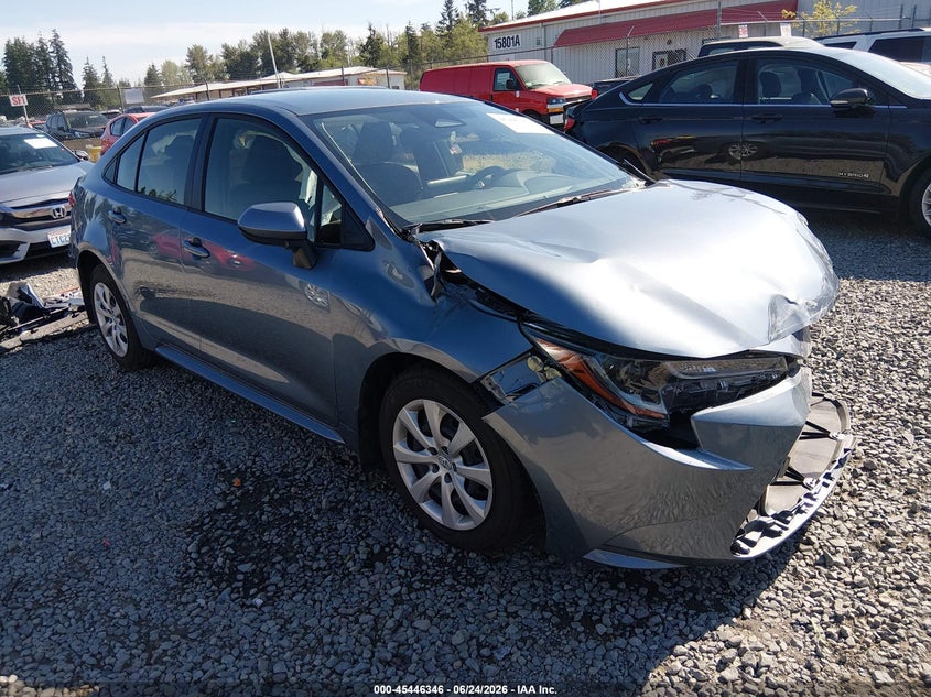 2026 Toyota Corolla VIN JTDB4MEE0T3033964 IAAI salvage auction — FRONT END, Bill Of Sale (Washington), sold $3,550 on 2026-07-29 (photo 1)
