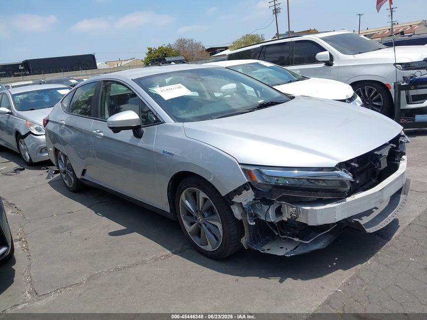 2018 Honda Clarity VIN JHMZC5F11JC023801 IAAI salvage auction — FRONT END, Salvage Title, sold $3,350 on 2026-07-22 (photo 1)
