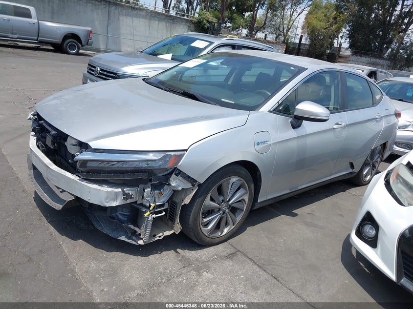 2018 Honda Clarity VIN JHMZC5F11JC023801 IAAI salvage auction — FRONT END, Salvage Title, sold $3,350 on 2026-07-22 (photo 2)