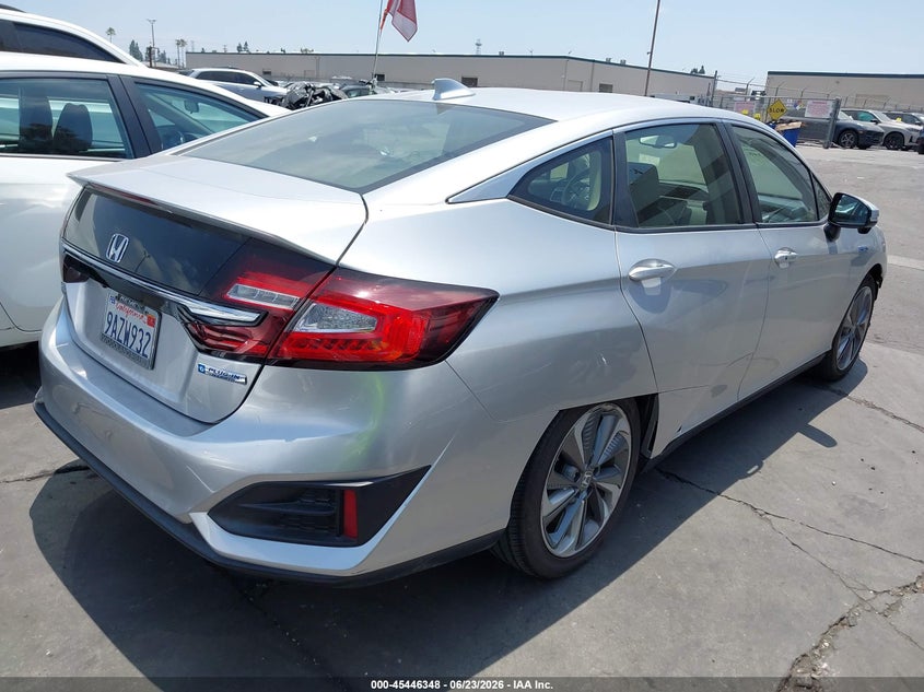 2018 Honda Clarity VIN JHMZC5F11JC023801 IAAI salvage auction — FRONT END, Salvage Title, sold $3,350 on 2026-07-22 (photo 4)