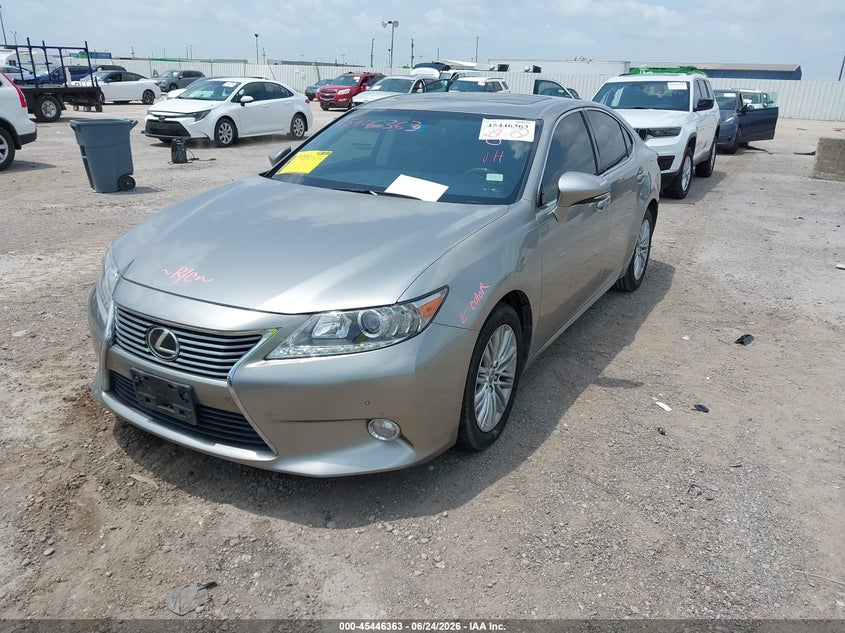 2015 Lexus ES VIN JTHBK1GG3F2202905 IAAI salvage auction — REAR END, Salvage (Texas), sold $7,150 on 2026-07-15 (photo 2)