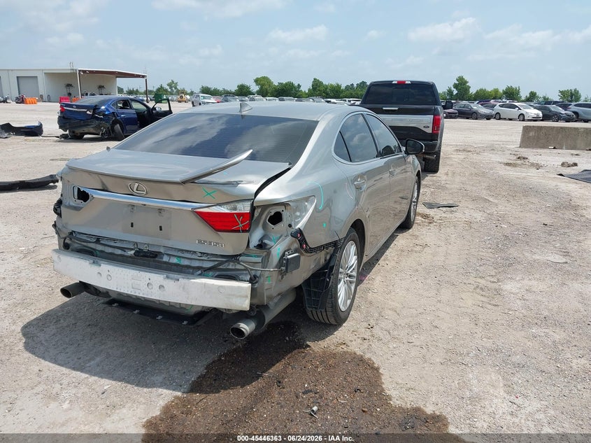 2015 Lexus ES VIN JTHBK1GG3F2202905 IAAI salvage auction — REAR END, Salvage (Texas), sold $7,150 on 2026-07-15 (photo 4)