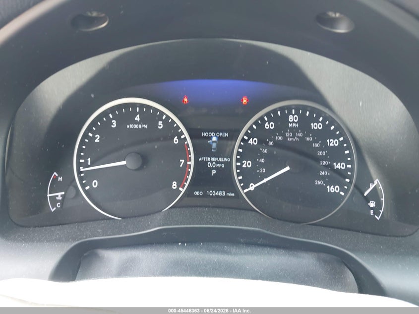 2015 Lexus ES VIN JTHBK1GG3F2202905 IAAI salvage auction — REAR END, Salvage (Texas), sold $7,150 on 2026-07-15 (photo 7)
