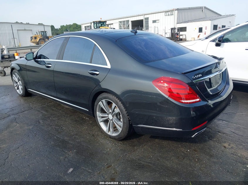 2015 Mercedes-benz S-klasse VIN WDDUG8FB0FA163082 IAAI salvage auction — FRONT END, Salvage Title, sold $6,600 on 2026-08-13 (photo 3)