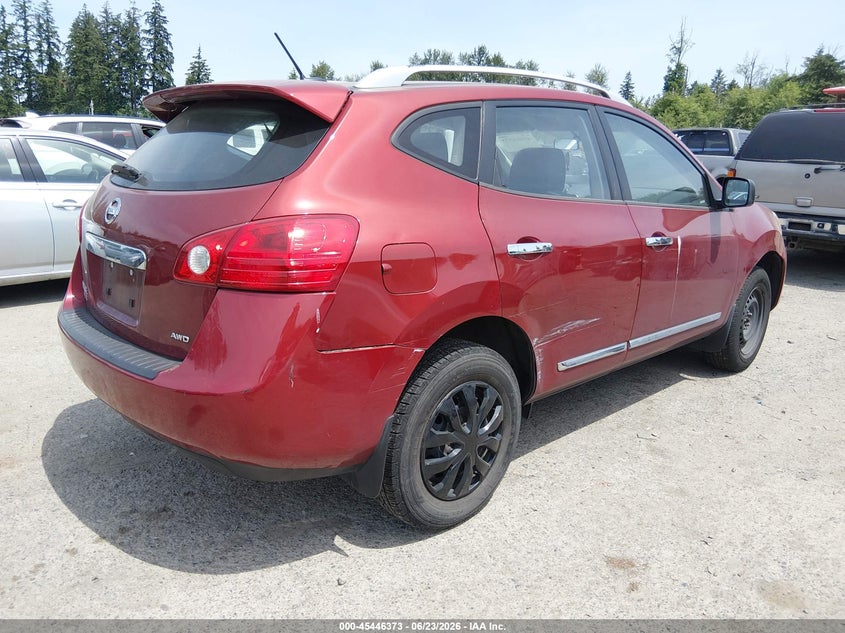 2014 Nissan Rogue VIN JN8AS5MVXEW710629 IAAI salvage auction — NORMAL WEAR, Clear (Washington), sold $375 on 2026-07-15 (photo 4)