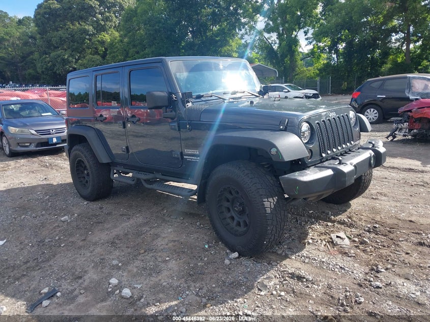 2017 Jeep Wrangler / VIN 1C4BJWDG7HL721149 — IAAI salvage auction photo