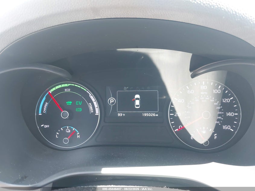 2017 Kia Optima hybrid VIN KNAGV4LD1H5012966 IAAI salvage auction — NORMAL WEAR, Clear - Dealer Only (California), sold $1,250 on 2026-07-14 (photo 7)