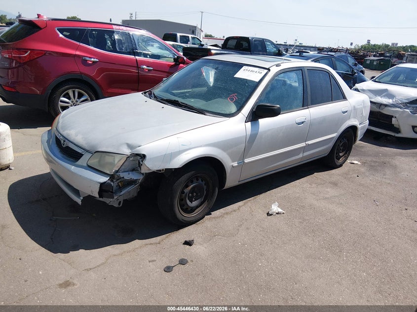 2000 Mazda Protege VIN JM1BJ2224Y0238977 IAAI salvage auction — FRONT END, Salvage (Utah), sold $275 on 2026-07-16 (photo 2)