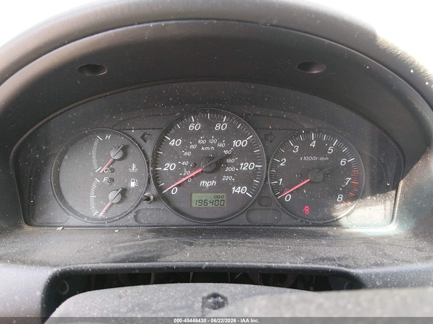 2000 Mazda Protege VIN JM1BJ2224Y0238977 IAAI salvage auction — FRONT END, Salvage (Utah), sold $275 on 2026-07-16 (photo 7)