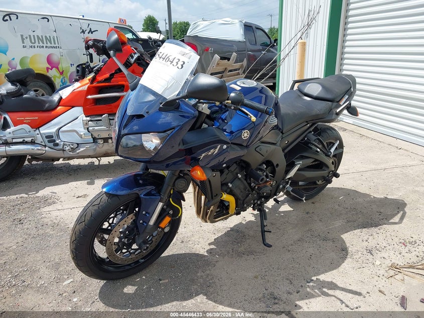 2013 Yamaha Fz1 VIN JYARN17E2DA008919 IAAI salvage auction — NORMAL WEAR, Original (Ohio), sold $2,700 on 2026-07-09 (photo 2)