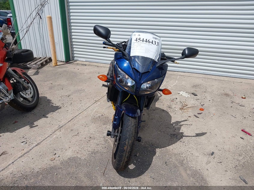 2013 Yamaha Fz1 VIN JYARN17E2DA008919 IAAI salvage auction — NORMAL WEAR, Original (Ohio), sold $2,700 on 2026-07-09 (photo 5)