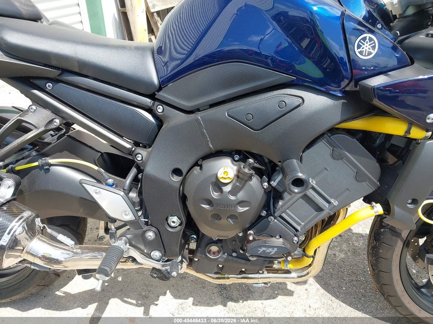 2013 Yamaha Fz1 VIN JYARN17E2DA008919 IAAI salvage auction — NORMAL WEAR, Original (Ohio), sold $2,700 on 2026-07-09 (photo 8)