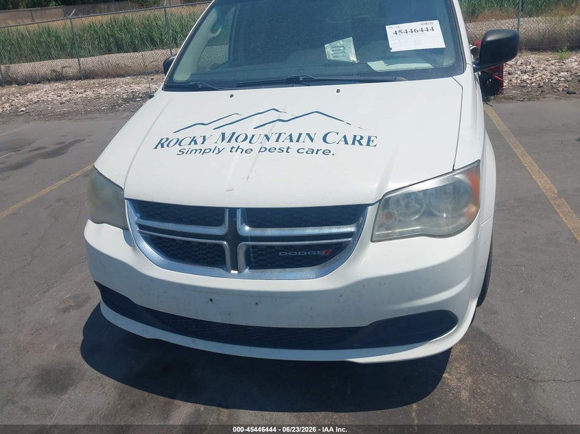2013 Dodge Caravan VIN 2C4RDGBG2DR533171 IAAI salvage auction — NORMAL WEAR, Clear (Utah), sold $300 on 2026-07-09 (photo 6)