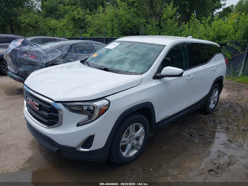 2018 Gmc Terrain VIN 3GKALMEV3JL386199 IAAI salvage auction — HAIL, Salvage (Kansas), sold $6,350 on 2026-08-02 (photo 2)