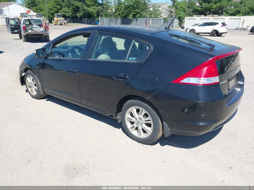 2010 Honda Insight VIN JHMZE2H74AS008712 IAAI salvage auction — NORMAL WEAR, Clear (New Jersey), sold $500 on 2026-07-28 (photo 3)