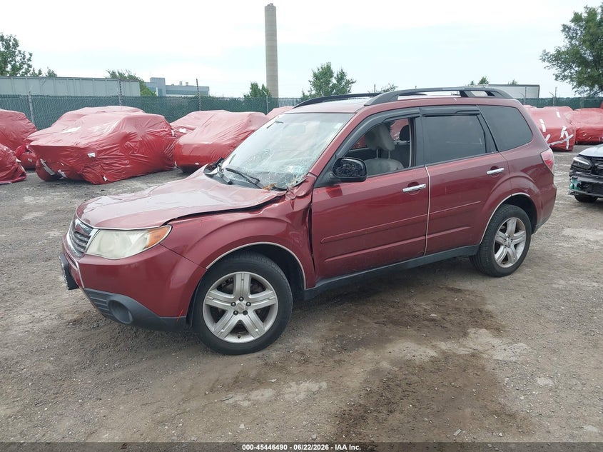 2010 Subaru Forester VIN JF2SH6CC0AH710076 IAAI salvage auction — FRONT END, Salvage (Pennsylvania), sold $400 on 2026-07-24 (photo 2)
