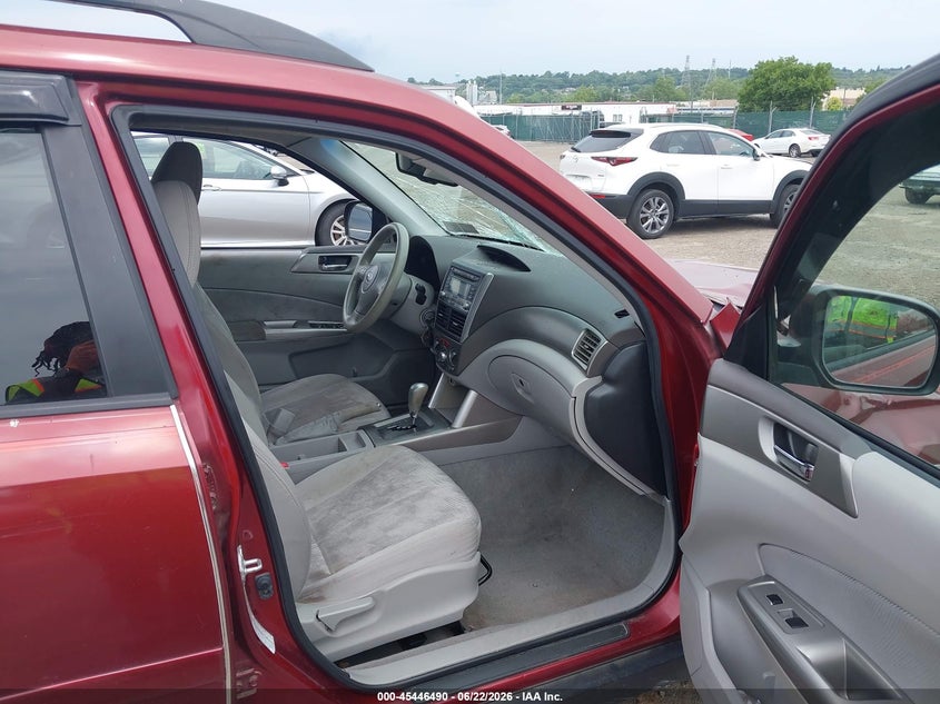 2010 Subaru Forester VIN JF2SH6CC0AH710076 IAAI salvage auction — FRONT END, Salvage (Pennsylvania), sold $400 on 2026-07-24 (photo 5)