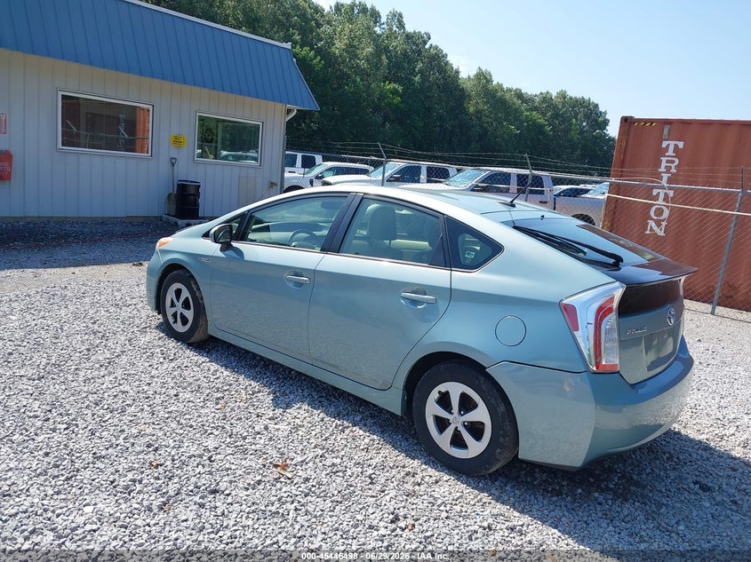2013 Toyota Prius VIN JTDKN3DU8D5540911 IAAI salvage auction — NORMAL WEAR, Original (Kentucky), sold $1,850 on 2026-07-14 (photo 3)