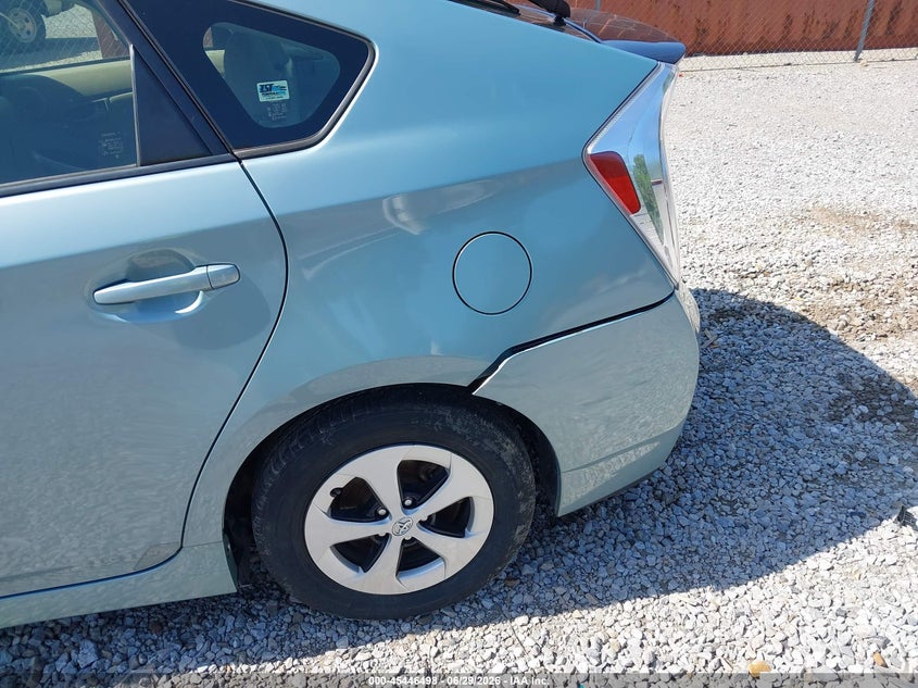 2013 Toyota Prius VIN JTDKN3DU8D5540911 IAAI salvage auction — NORMAL WEAR, Original (Kentucky), sold $1,850 on 2026-07-14 (photo 6)
