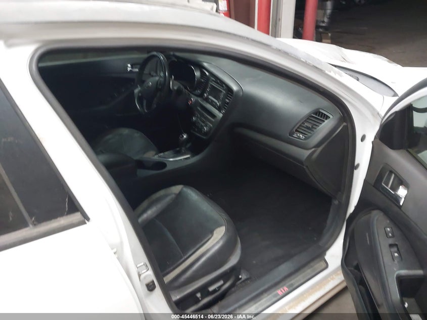 2013 Kia Optima VIN 5XXGR4A61DG241102 IAAI salvage auction — FRONT END, Salvage Title, sold $900 on 2026-07-11 (photo 5)