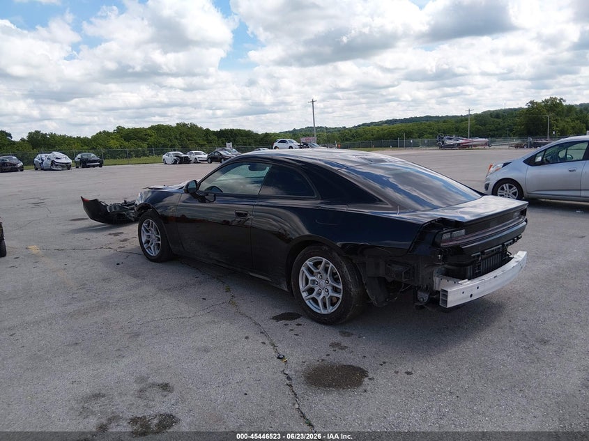 2025 Dodge Charger daytona VIN 2C3CDBCKXSR560549 IAAI salvage auction — FRONT & REAR, Salvage Title, sold $8,700 on 2026-08-05 (photo 3)