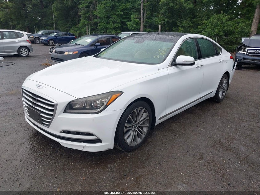 2015 Hyundai Genesis VIN KMHGN4JE7FU063756 IAAI salvage auction — REAR END, Salvage - Greater Than 75% (Maryland), sold $2,800 on 2026-07-11 (photo 2)