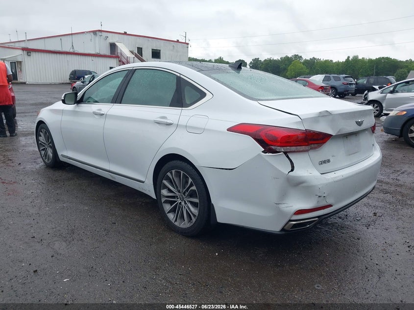 2015 Hyundai Genesis VIN KMHGN4JE7FU063756 IAAI salvage auction — REAR END, Salvage - Greater Than 75% (Maryland), sold $2,800 on 2026-07-11 (photo 3)