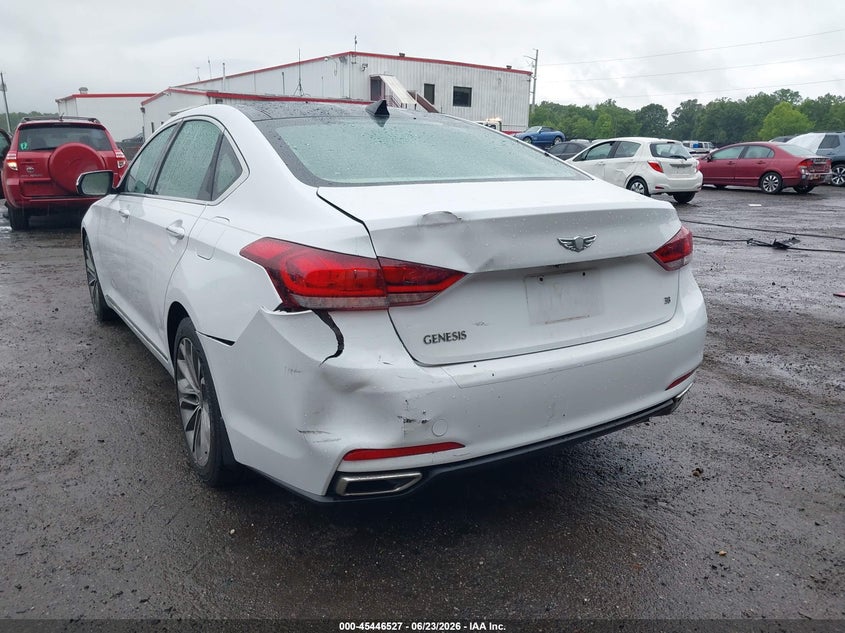 2015 Hyundai Genesis VIN KMHGN4JE7FU063756 IAAI salvage auction — REAR END, Salvage - Greater Than 75% (Maryland), sold $2,800 on 2026-07-11 (photo 6)