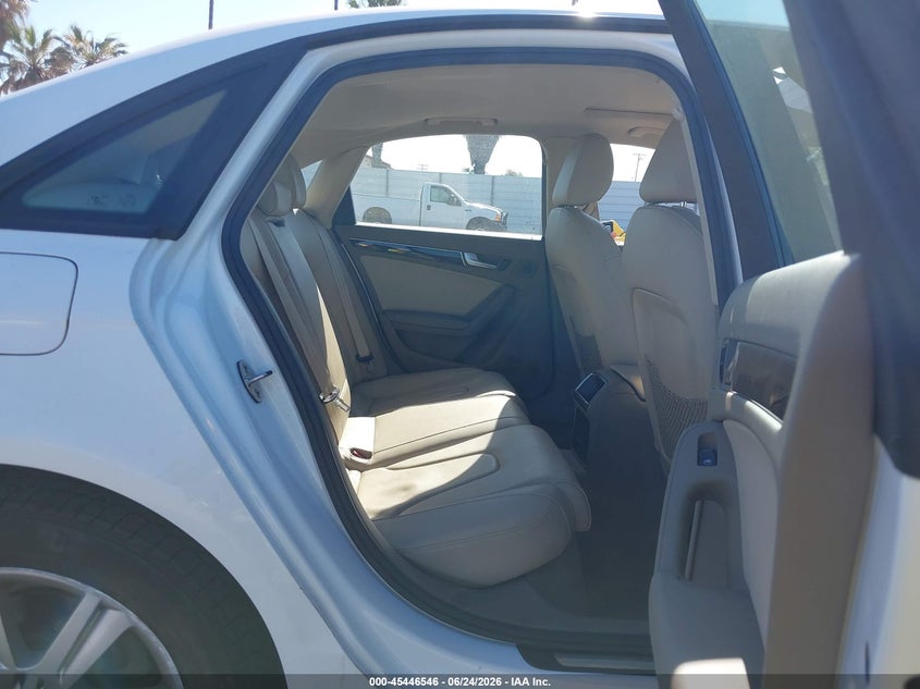 2011 Audi A4 VIN WAUAFAFLXBN047551 IAAI salvage auction — RIGHT FRONT, Salvage (California), sold $25 on 2026-07-28 (photo 8)