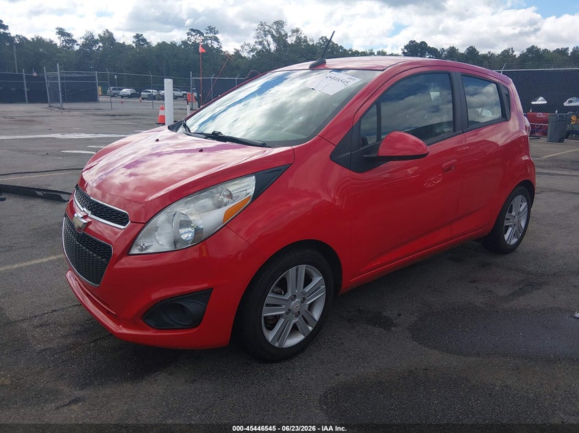 2014 Chevrolet Spark VIN KL8CB6S90EC467679 IAAI salvage auction — RIGHT FRONT, Salvage (South Carolina), sold $1,200 on 2026-07-29 (photo 2)