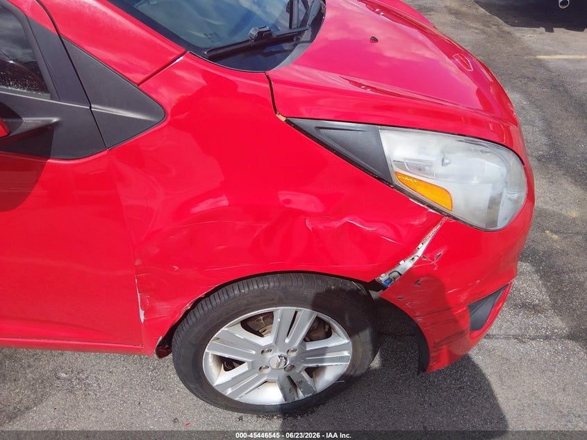 2014 Chevrolet Spark VIN KL8CB6S90EC467679 IAAI salvage auction — RIGHT FRONT, Salvage (South Carolina), sold $1,200 on 2026-07-29 (photo 6)