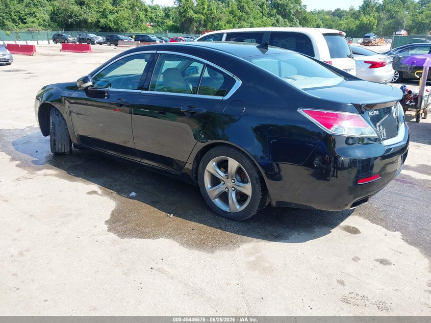 2012 Acura Tl VIN 19UUA9F5XCA000349 IAAI salvage auction — FRONT END, Salvage - Greater Than 75% (Maryland), sold $550 on 2026-07-11 (photo 3)