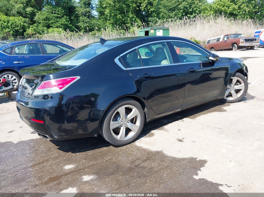 2012 Acura Tl VIN 19UUA9F5XCA000349 IAAI salvage auction — FRONT END, Salvage - Greater Than 75% (Maryland), sold $550 on 2026-07-11 (photo 4)