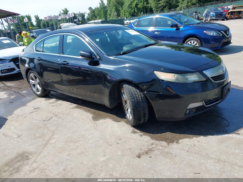 2012 Acura Tl VIN 19UUA9F5XCA000349 IAAI salvage auction — FRONT END, Salvage - Greater Than 75% (Maryland), sold $550 on 2026-07-11 (photo 6)