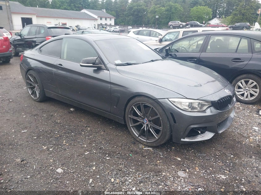 2015 BMW 4er VIN WBA3N3C59FK232064 IAAI salvage auction — UNKNOWN, Salvage (Massachusetts), sold $25 on 2026-07-24 (photo 1)