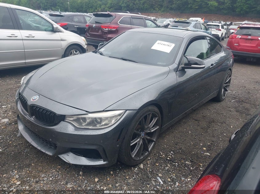 2015 BMW 4er VIN WBA3N3C59FK232064 IAAI salvage auction — UNKNOWN, Salvage (Massachusetts), sold $25 on 2026-07-24 (photo 2)