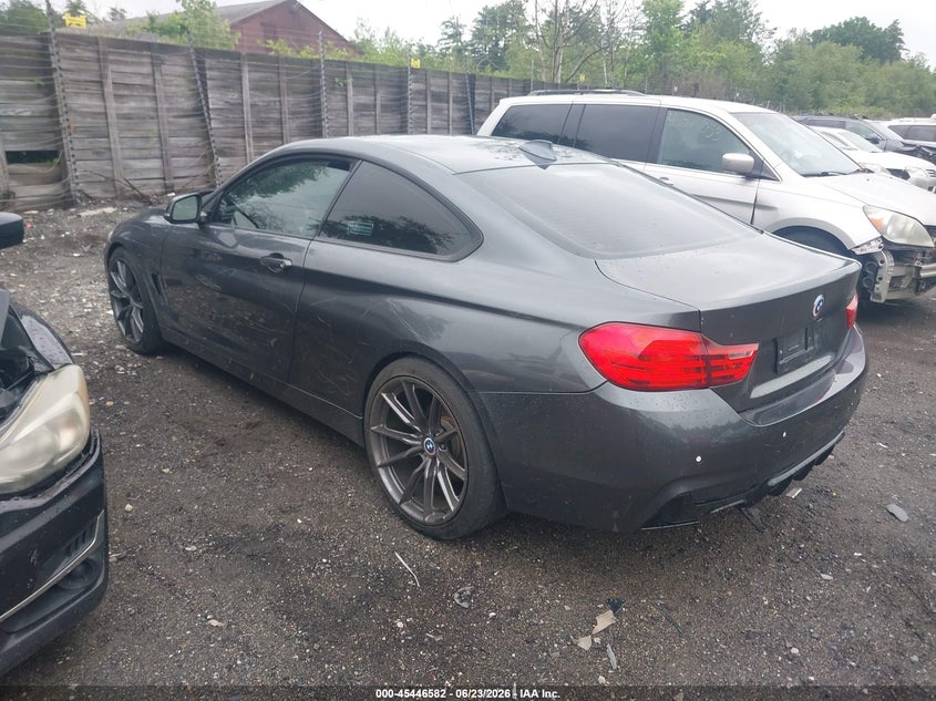 2015 BMW 4er VIN WBA3N3C59FK232064 IAAI salvage auction — UNKNOWN, Salvage (Massachusetts), sold $25 on 2026-07-24 (photo 3)