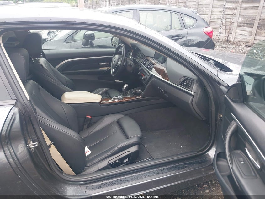2015 BMW 4er VIN WBA3N3C59FK232064 IAAI salvage auction — UNKNOWN, Salvage (Massachusetts), sold $25 on 2026-07-24 (photo 5)