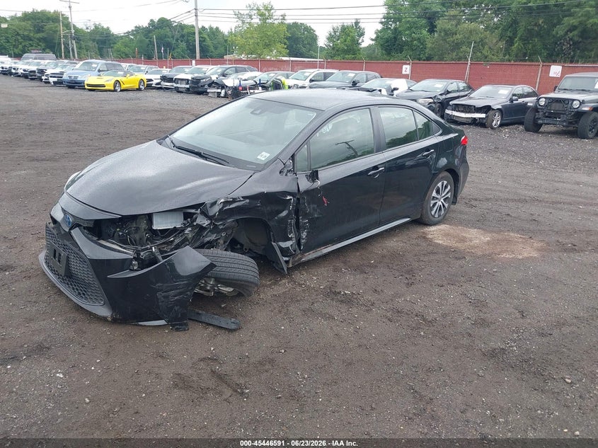 2022 Toyota Corolla VIN JTDEAMDE5NJ042780 IAAI salvage auction — LEFT SIDE, Salvage Title, sold $4,550 on 2026-07-29 (photo 2)