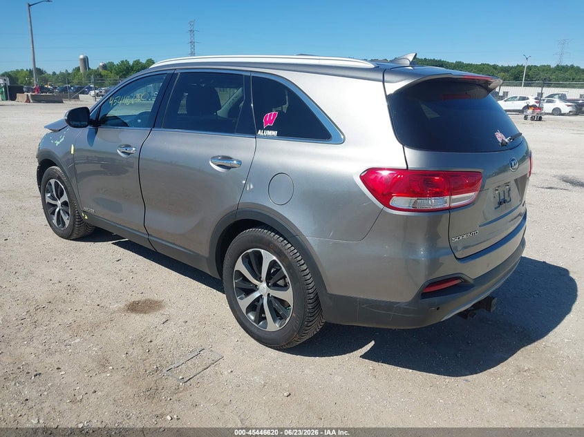 2017 Kia Sorento VIN 5XYPHDA57HG294804 IAAI salvage auction — FRONT END, Clear (Wisconsin), sold $1,100 on 2026-07-28 (photo 3)