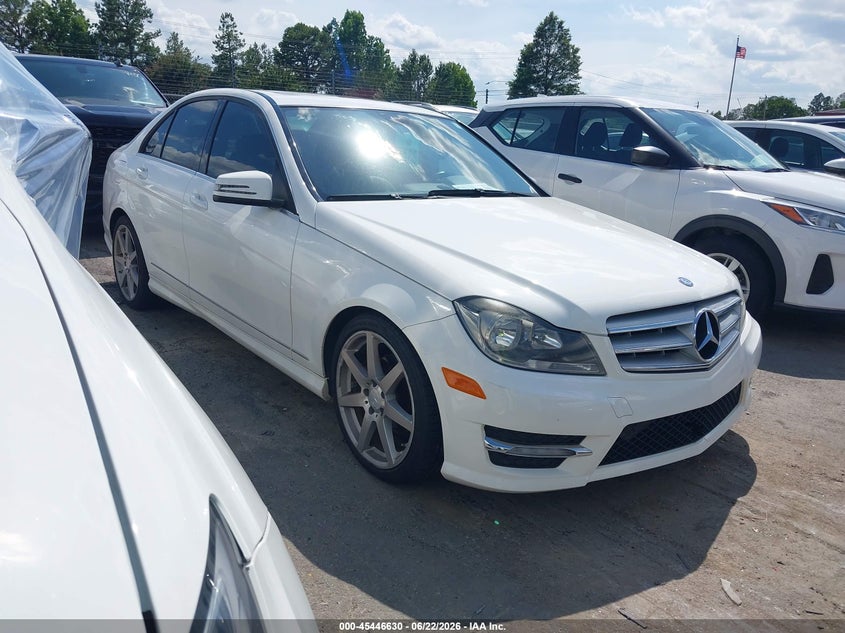 2013 Mercedes-benz VIN WDDGF4HB5DR258127 IAAI salvage auction — UNKNOWN, Salvage (North Carolina), sold $1,200 on 2026-07-13 (photo 1)