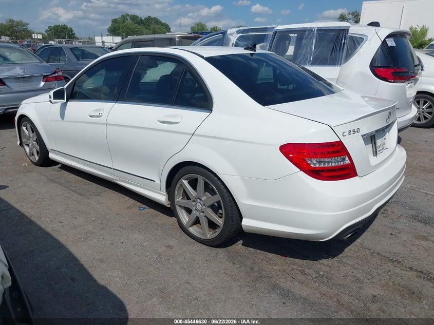 2013 Mercedes-benz VIN WDDGF4HB5DR258127 IAAI salvage auction — UNKNOWN, Salvage (North Carolina), sold $1,200 on 2026-07-13 (photo 3)