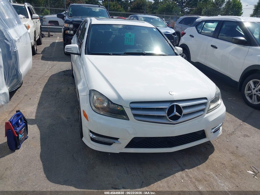 2013 Mercedes-benz VIN WDDGF4HB5DR258127 IAAI salvage auction — UNKNOWN, Salvage (North Carolina), sold $1,200 on 2026-07-13 (photo 6)