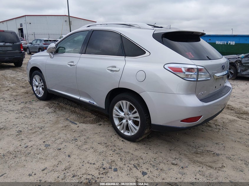 2010 Lexus Rx VIN JTJBC1BA1A2028307 IAAI salvage auction — NORMAL WEAR, Clear (Georgia), sold $3,000 on 2026-07-16 (photo 3)