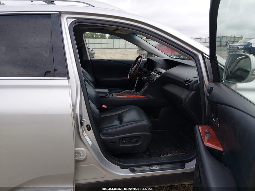 2010 Lexus Rx VIN JTJBC1BA1A2028307 IAAI salvage auction — NORMAL WEAR, Clear (Georgia), sold $3,000 on 2026-07-16 (photo 5)